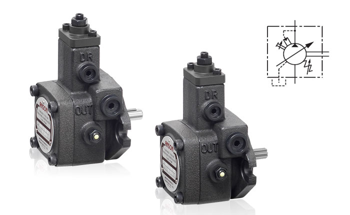 PVF-12-35-10 Anson Hydraulic Variable Vane Pump